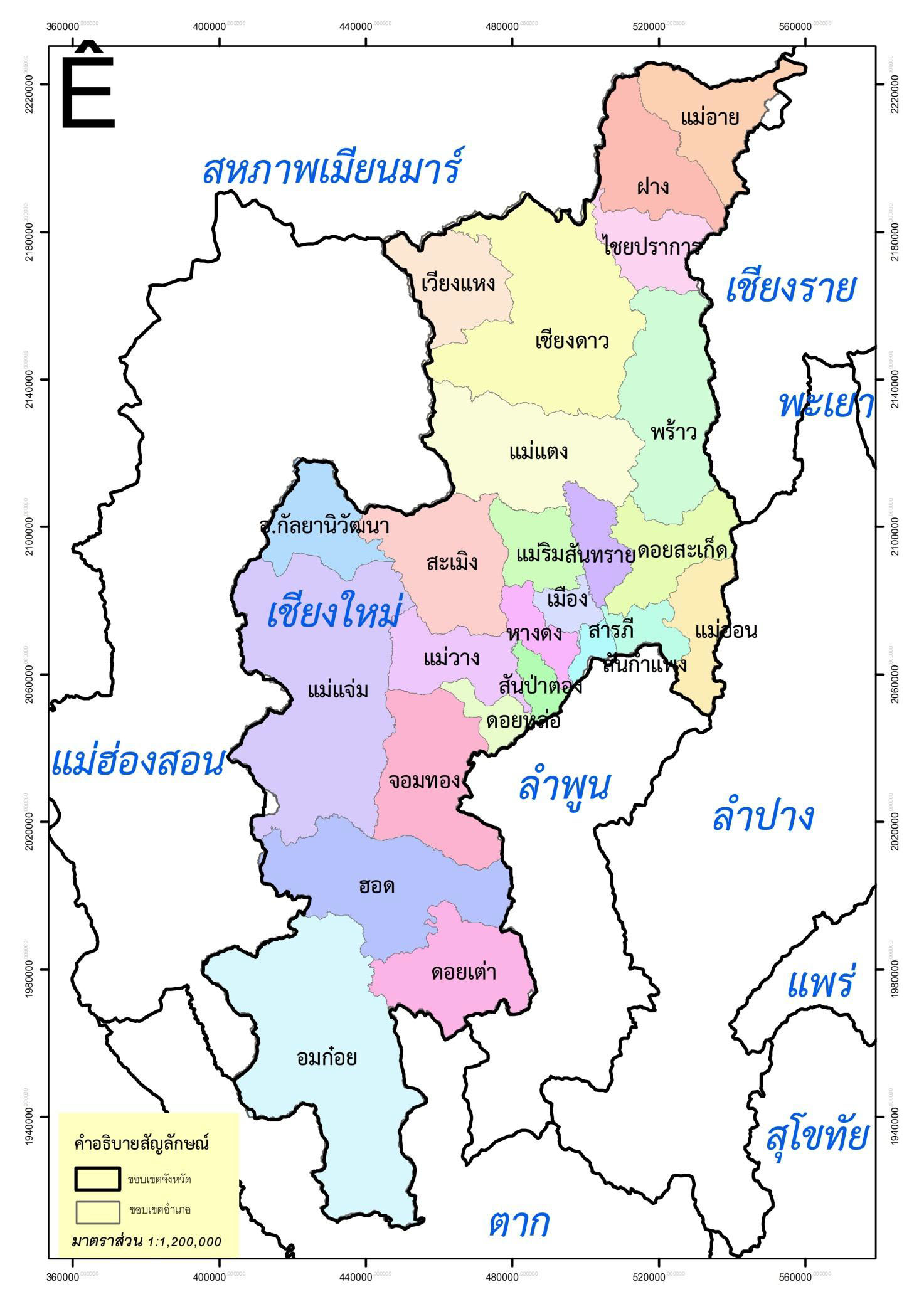 แผนที่น้ำตก